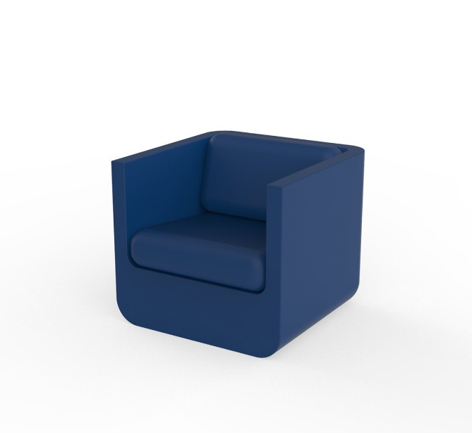 Fauteuil Ulm en polyéthylène au design contemporain par Ramón Esteve x Vondom Fauteuil Ulm en polyéthylène au design contemporain par Ramón Esteve x Vondom