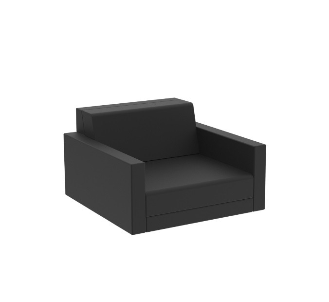 Fauteuil Pixel en polyéthylène au design contemporain par Ramón Esteve x Vondom Fauteuil Pixel en polyéthylène au design contemporain par Ramón Esteve x Vondom