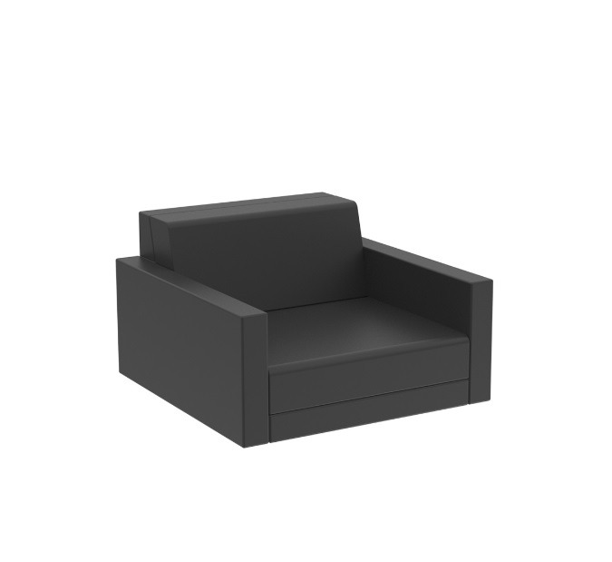 Fauteuil Pixel en polyéthylène au design contemporain par Ramón Esteve x Vondom Fauteuil Pixel en polyéthylène au design contemporain par Ramón Esteve x Vondom