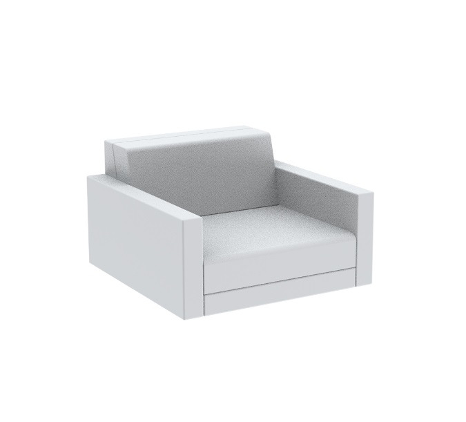 Fauteuil Pixel en polyéthylène au design contemporain par Ramón Esteve x Vondom Fauteuil Pixel en polyéthylène au design contemporain par Ramón Esteve x Vondom