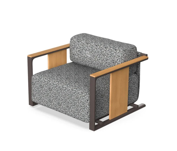 Fauteuil Tulum en aluminium au design contemporain par Eugeni Quitllet x Vondom