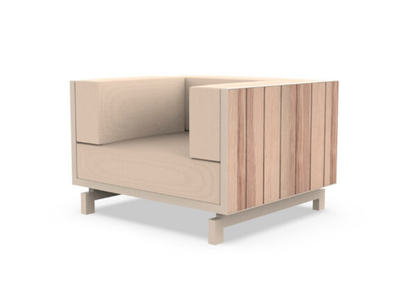 Fauteuil Vineyard en aluminium au design contemporain parRamón Esteve x Vondom