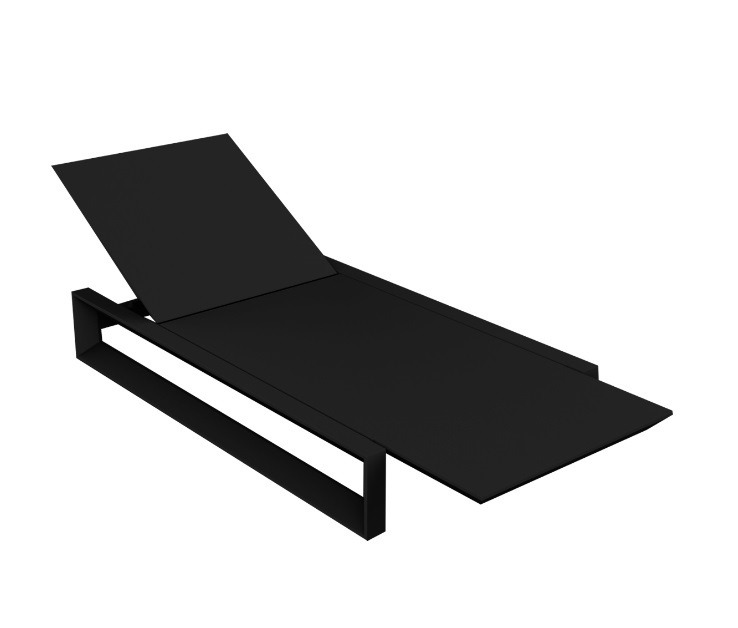 Chaise longue Frame en polyéthylène au design contemporain par Ramón Esteve x Vondom Chaise longue Frame en polyéthylène au design contemporain par Ramón Esteve x Vondom