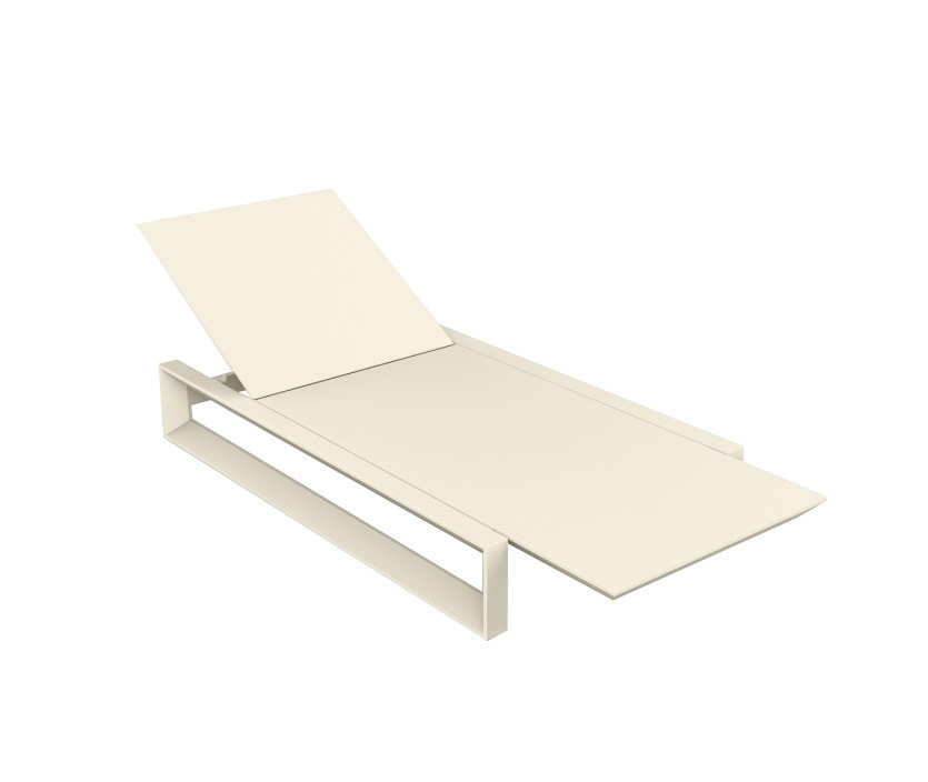 Chaise longue Frame en polyéthylène au design contemporain par Ramón Esteve x Vondom Chaise longue Frame en polyéthylène au design contemporain par Ramón Esteve x Vondom