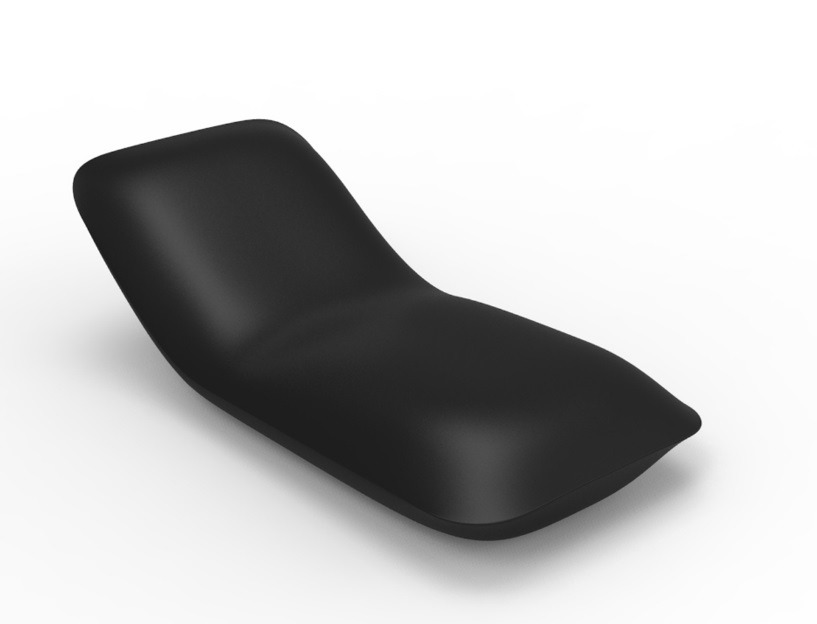 Chaise longue Pillow en polyéthylène au design contemporain par Stefano Giovannoni x Vondom Chaise longue Pillow en polyéthylène au design contemporain par Stefano Giovannoni x Vondom