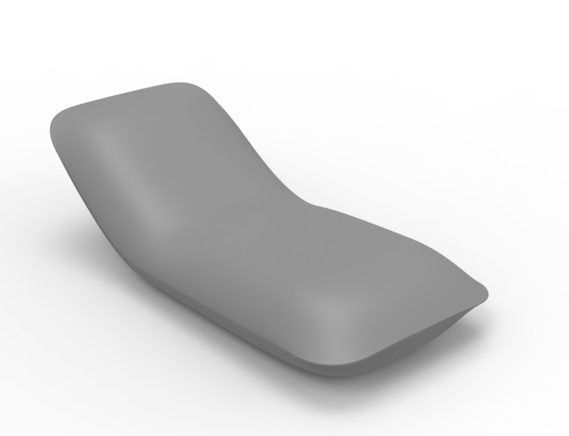Chaise longue Pillow en polyéthylène au design contemporain par Stefano Giovannoni x Vondom Chaise longue Pillow en polyéthylène au design contemporain par Stefano Giovannoni x Vondom