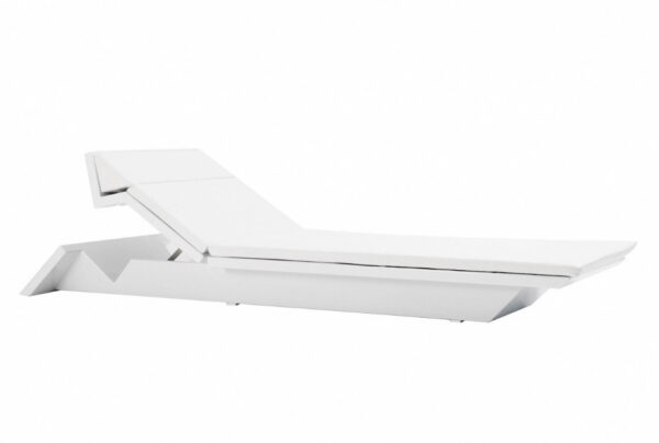 Chaise longue Rest en polyéthylène au design contemporain par A-cero x Vondom