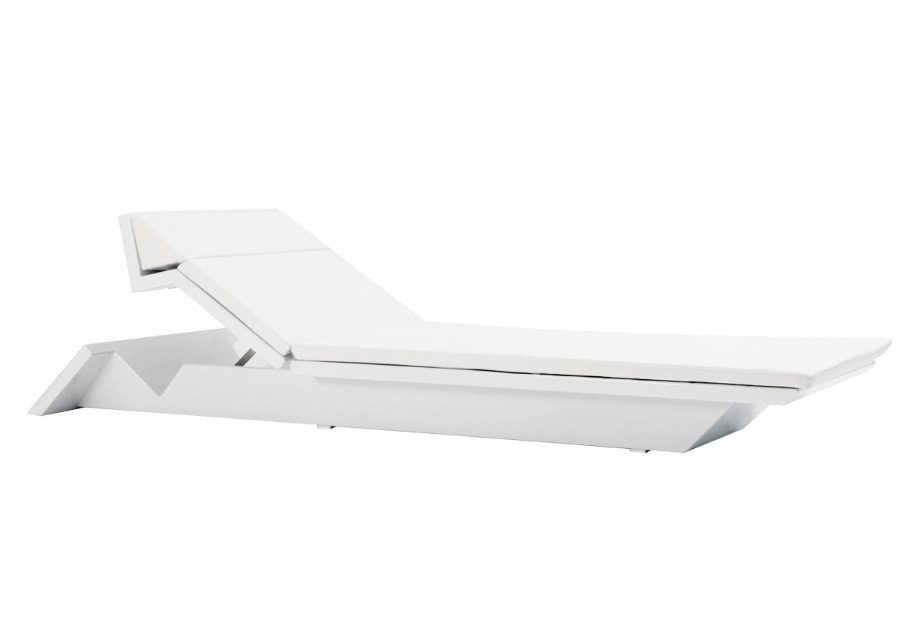 Chaise longue Rest en polyéthylène au design contemporain par A-cero x Vondom