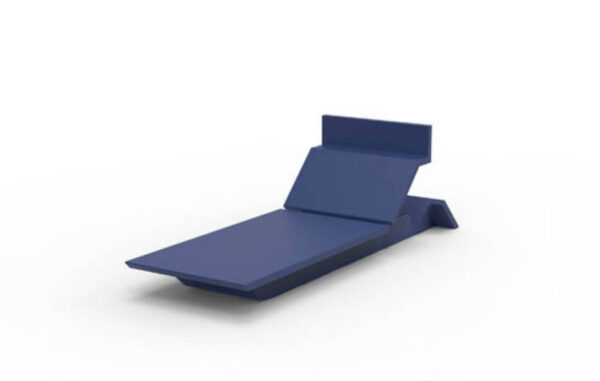 Chaise longue Rest en polyéthylène au design contemporain par A-cero x Vondom