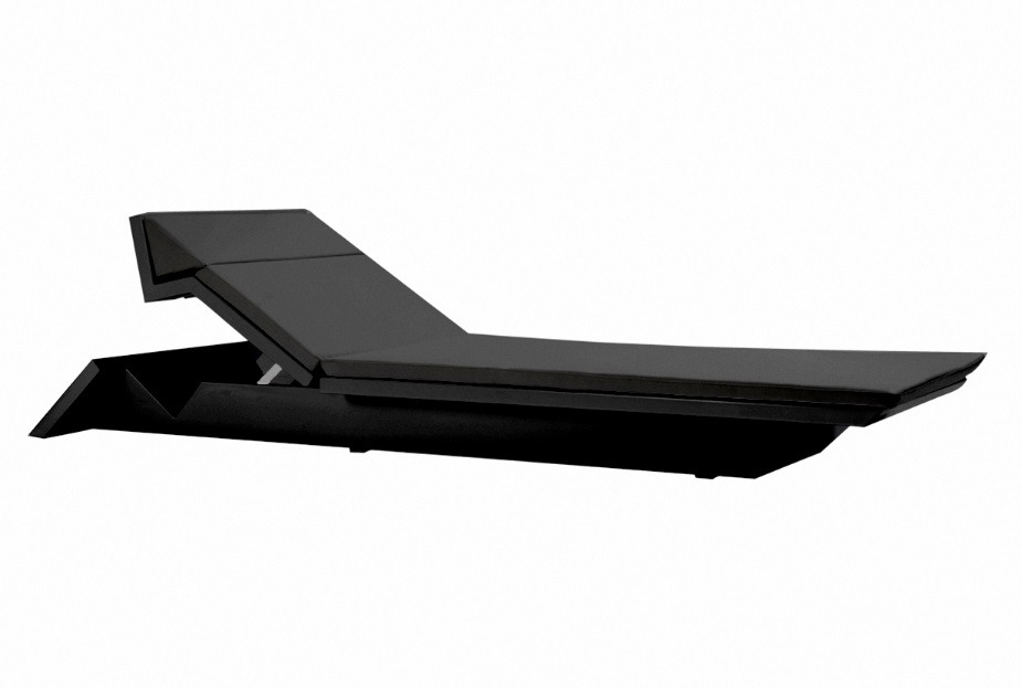 Chaise longue Rest en polyéthylène au design contemporain par A-cero x Vondom Chaise longue Rest en polyéthylène au design contemporain par A-cero x Vondom