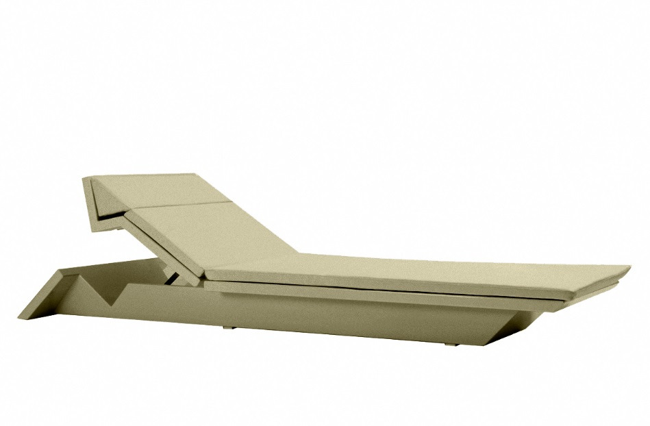 Chaise longue Rest en polyéthylène au design contemporain par A-cero x Vondom Chaise longue Rest en polyéthylène au design contemporain par A-cero x Vondom