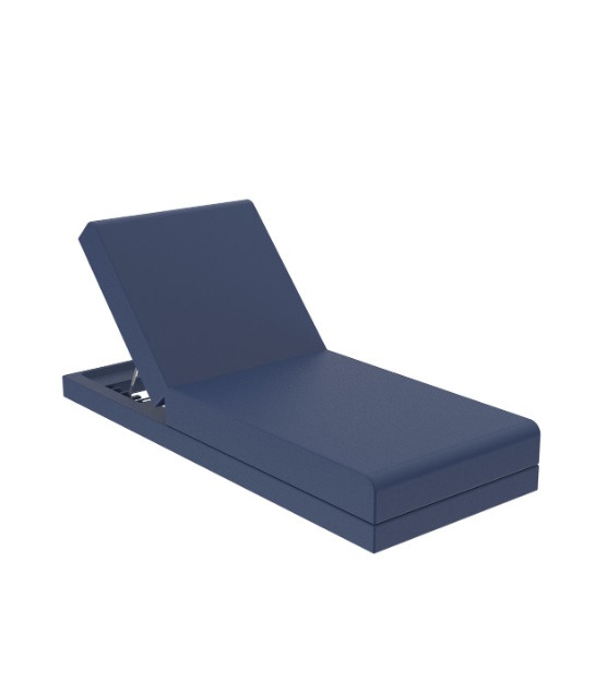 Chaise longue Pixel en polyéthylène au design contemporain par Ramón Esteve x Vondom Chaise longue Pixel en polyéthylène au design contemporain par Ramón Esteve x Vondom
