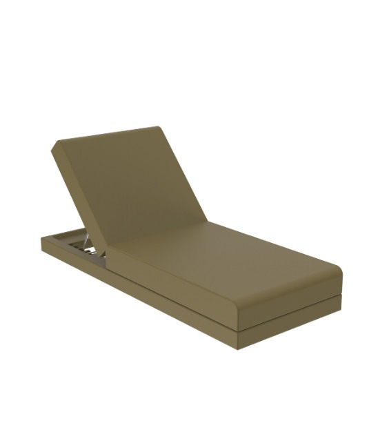 Chaise longue Pixel en polyéthylène au design contemporain par Ramón Esteve x Vondom Chaise longue Pixel en polyéthylène au design contemporain par Ramón Esteve x Vondom