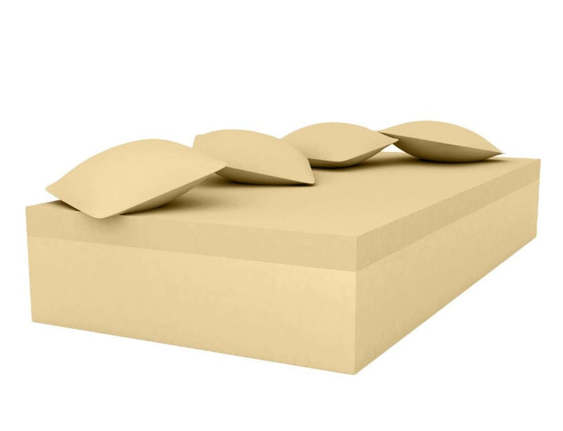 Lit de jardin Jut Chill en polyéthylène au design contemporain par Studio Vondom x Vondom Lit de jardin Jut Chill en polyéthylène au design contemporain par Studio Vondom x Vondom