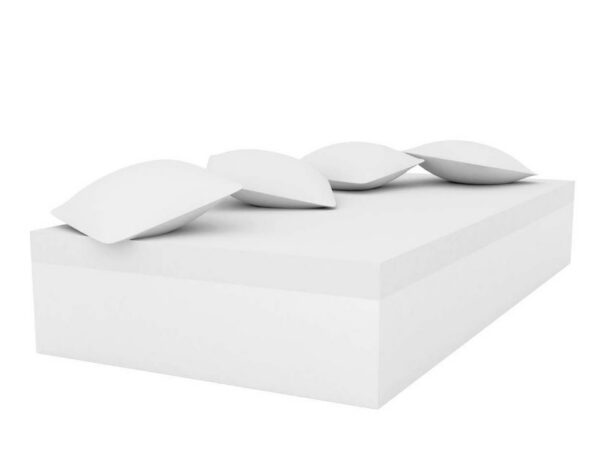 Lit de jardin Jut Chill en polyéthylène au design contemporain par Studio Vondom x Vondom