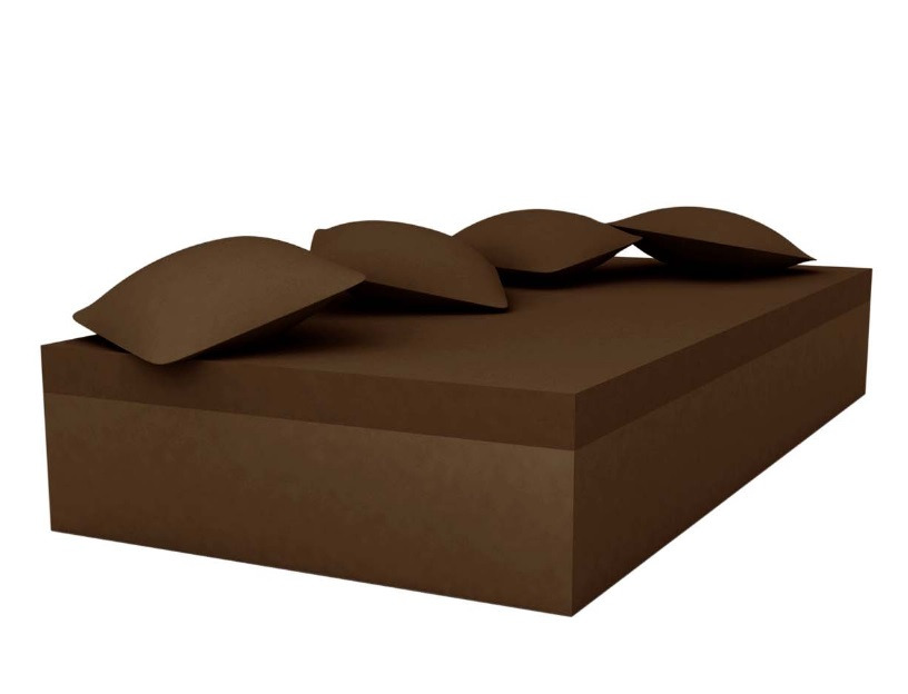 Lit de jardin Jut Chill en polyéthylène au design contemporain par Studio Vondom x Vondom Lit de jardin Jut Chill en polyéthylène au design contemporain par Studio Vondom x Vondom