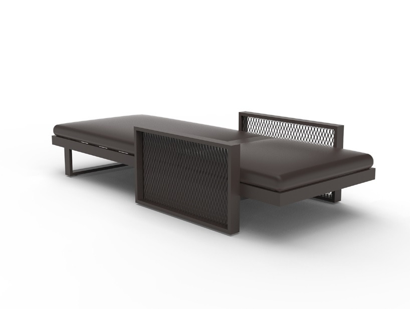 Chaise longue The Factory en aluminum au design contemporain par Ramón Esteve x Vondom Chaise longue The Factory en aluminum au design contemporain par Ramón Esteve x Vondom