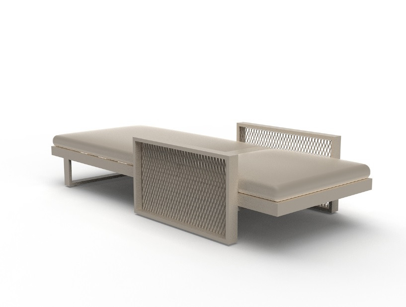 Chaise longue The Factory en aluminum au design contemporain par Ramón Esteve x Vondom Chaise longue The Factory en aluminum au design contemporain par Ramón Esteve x Vondom