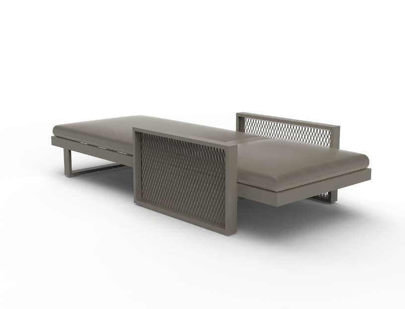 Chaise longue The Factory en aluminum au design contemporain par Ramón Esteve x Vondom Chaise longue The Factory en aluminum au design contemporain par Ramón Esteve x Vondom