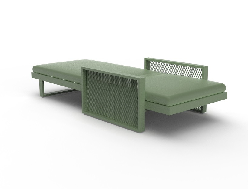 Chaise longue The Factory en aluminum au design contemporain par Ramón Esteve x Vondom Chaise longue The Factory en aluminum au design contemporain par Ramón Esteve x Vondom