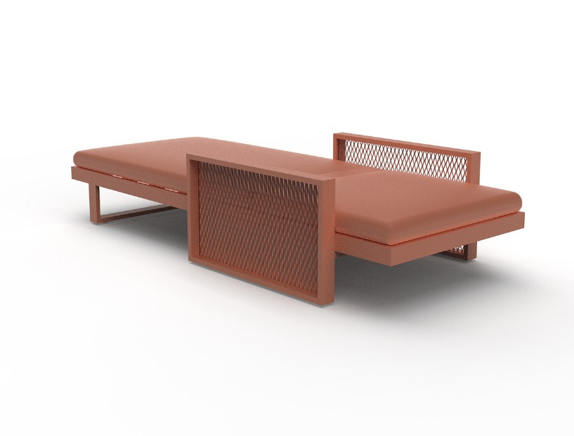 Chaise longue The Factory en aluminum au design contemporain par Ramón Esteve x Vondom Chaise longue The Factory en aluminum au design contemporain par Ramón Esteve x Vondom