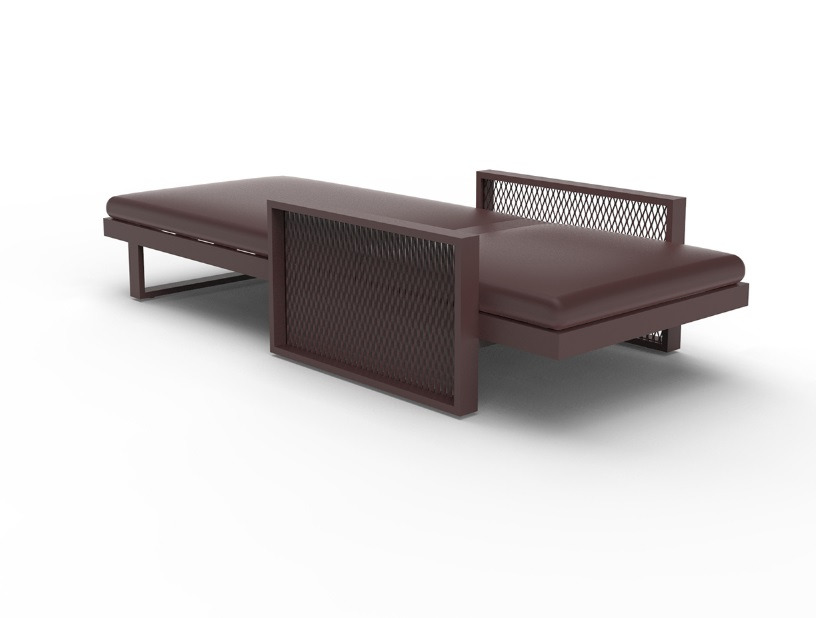 Chaise longue The Factory en aluminum au design contemporain par Ramón Esteve x Vondom Chaise longue The Factory en aluminum au design contemporain par Ramón Esteve x Vondom