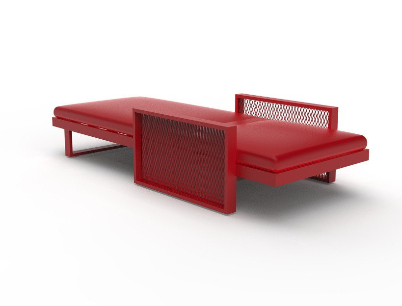 Chaise longue The Factory en aluminum au design contemporain par Ramón Esteve x Vondom Chaise longue The Factory en aluminum au design contemporain par Ramón Esteve x Vondom