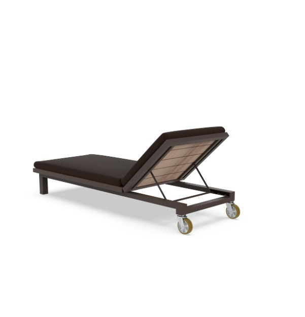 Chaise longue Vineyard en bois au design contemporain par Ramón Esteve x Vondom Chaise longue Vineyard en bois au design contemporain par Ramón Esteve x Vondom