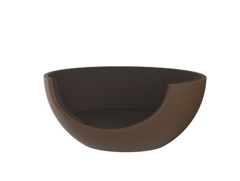 Lit de jardin Ulm Moon en polyéthylène au design contemporain par Ramón Esteve x Vondom Lit de jardin Ulm Moon en polyéthylène au design contemporain par Ramón Esteve x Vondom