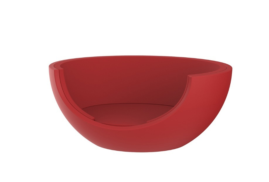 Lit de jardin Ulm Moon en polyéthylène au design contemporain par Ramón Esteve x Vondom Lit de jardin Ulm Moon en polyéthylène au design contemporain par Ramón Esteve x Vondom