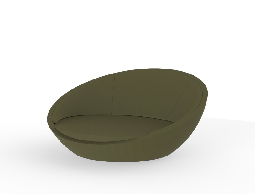 Chaise longue Ulm en polyéthylène au design contemporain par Ramón Esteve x Vondom Chaise longue Ulm en polyéthylène au design contemporain par Ramón Esteve x Vondom