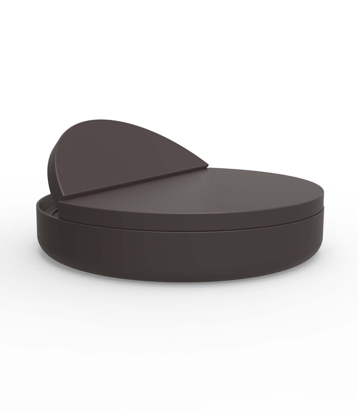 Lit de jardin Ulm avec dossier inclinable au design contemporain par Ramón Esteve x Vondom Lit de jardin Ulm avec dossier inclinable au design contemporain par Ramón Esteve x Vondom