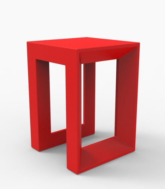 Tabouret Frame en polyéthylène par Ramón Esteve x Vondom Tabouret Frame en polyéthylène par Ramón Esteve x Vondom