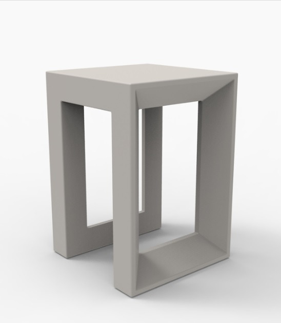 Tabouret Frame en polyéthylène par Ramón Esteve x Vondom Tabouret Frame en polyéthylène par Ramón Esteve x Vondom