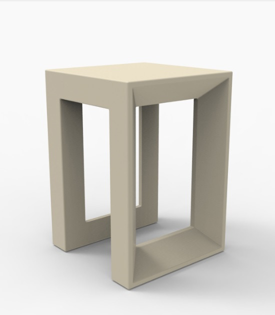 Tabouret Frame en polyéthylène par Ramón Esteve x Vondom Tabouret Frame en polyéthylène par Ramón Esteve x Vondom