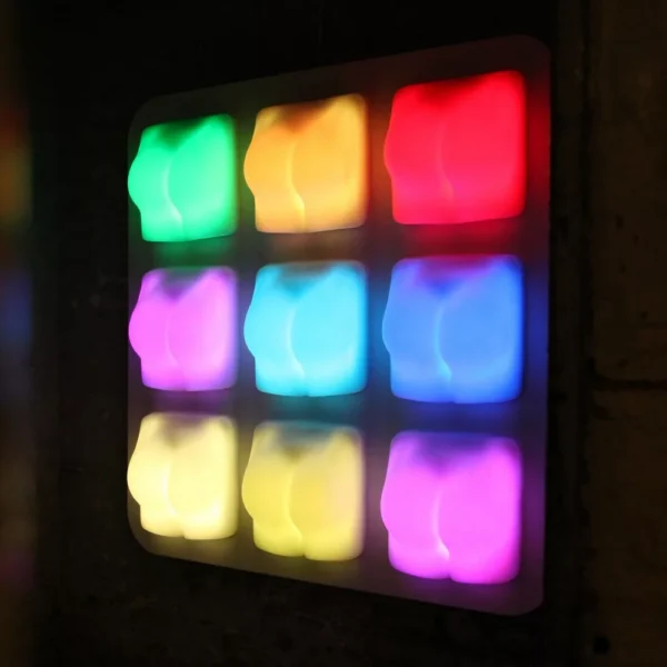 Lampe en forme de fesses SLAP IT en silicone