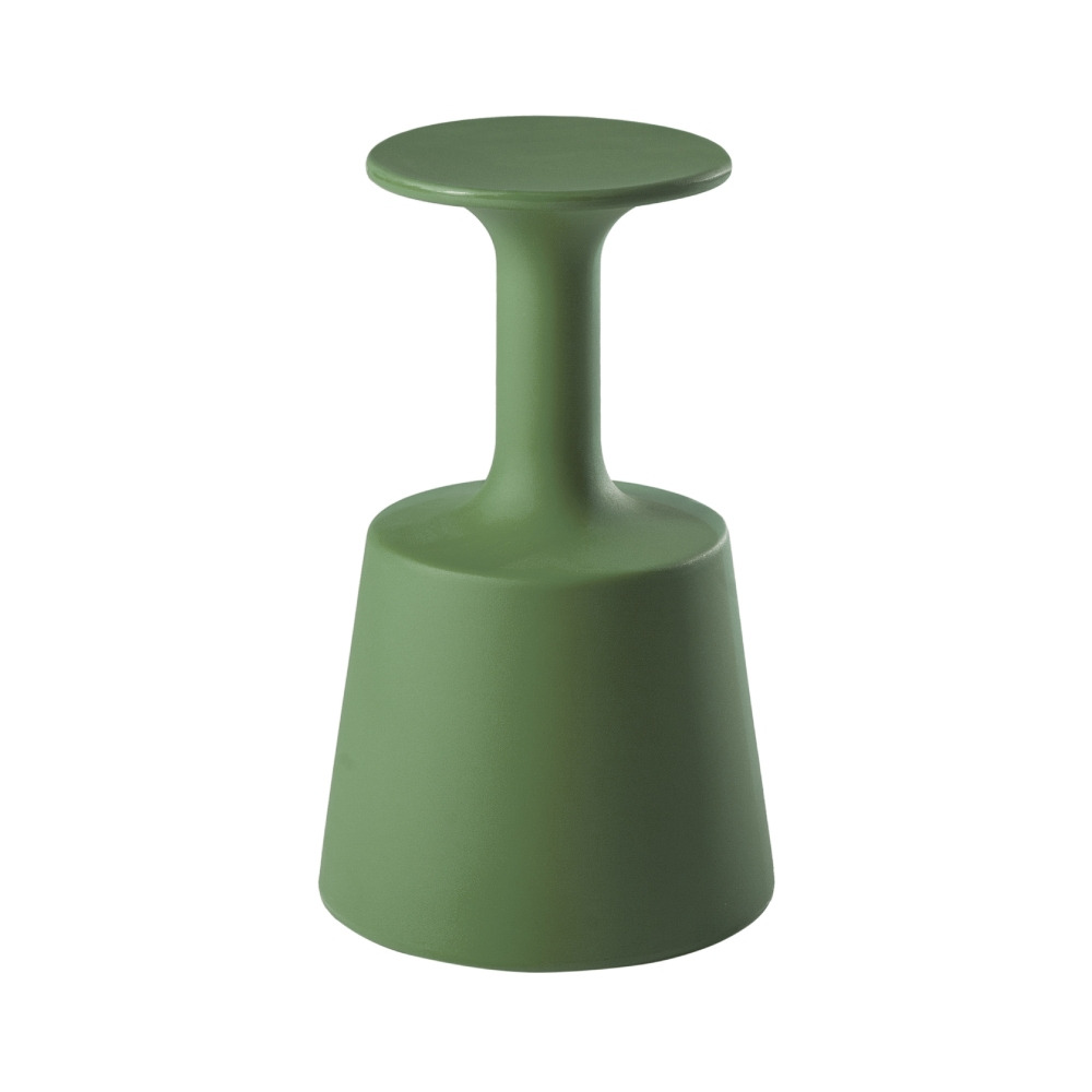 Tabouret Haut Drink en polyéthylène par Jorge Najera x SLIDE Studio Tabouret Haut Drink vert malave _Otoko Design