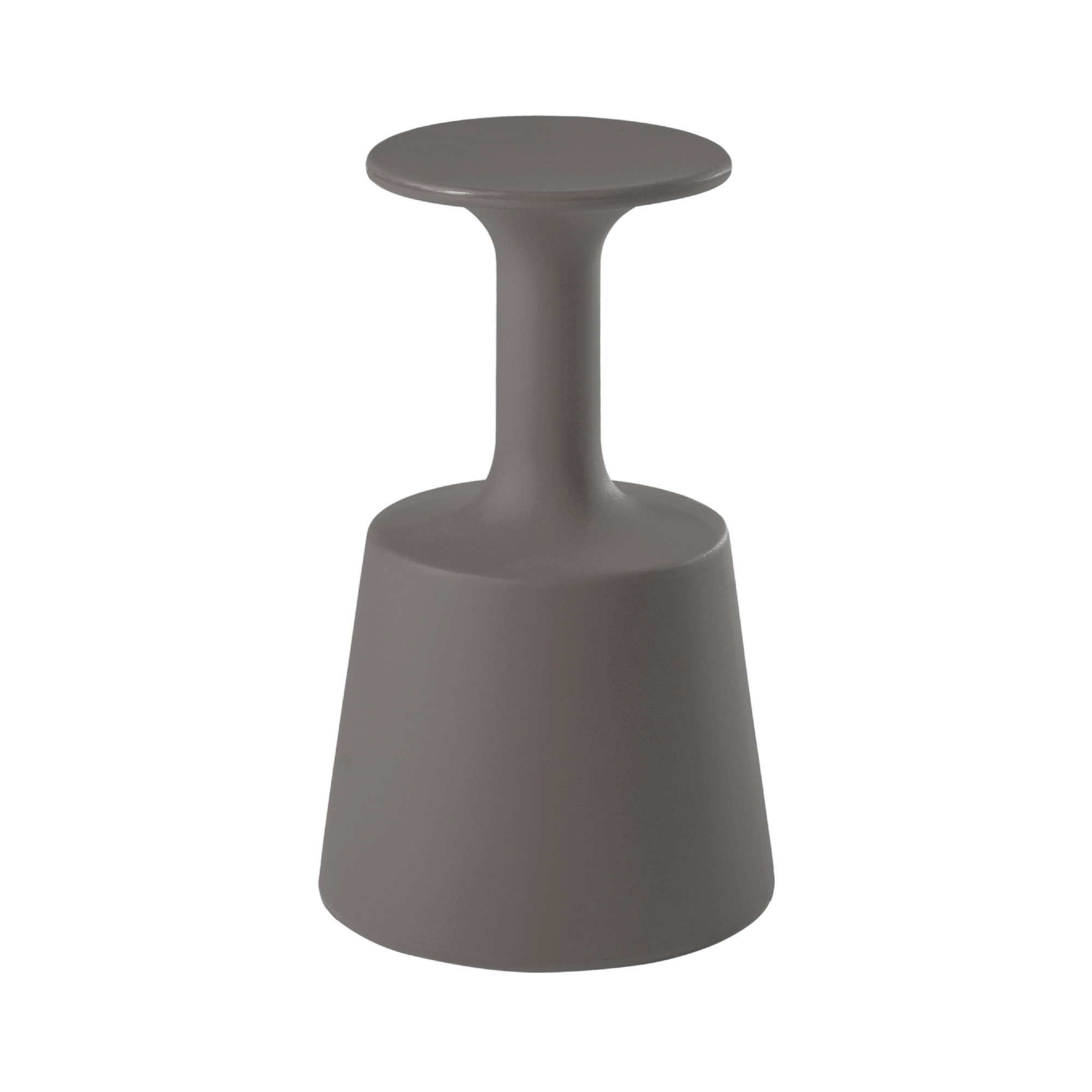Tabouret Haut Drink en polyéthylène par Jorge Najera x SLIDE Studio Tabouret Haut Drink gris _Otoko Design