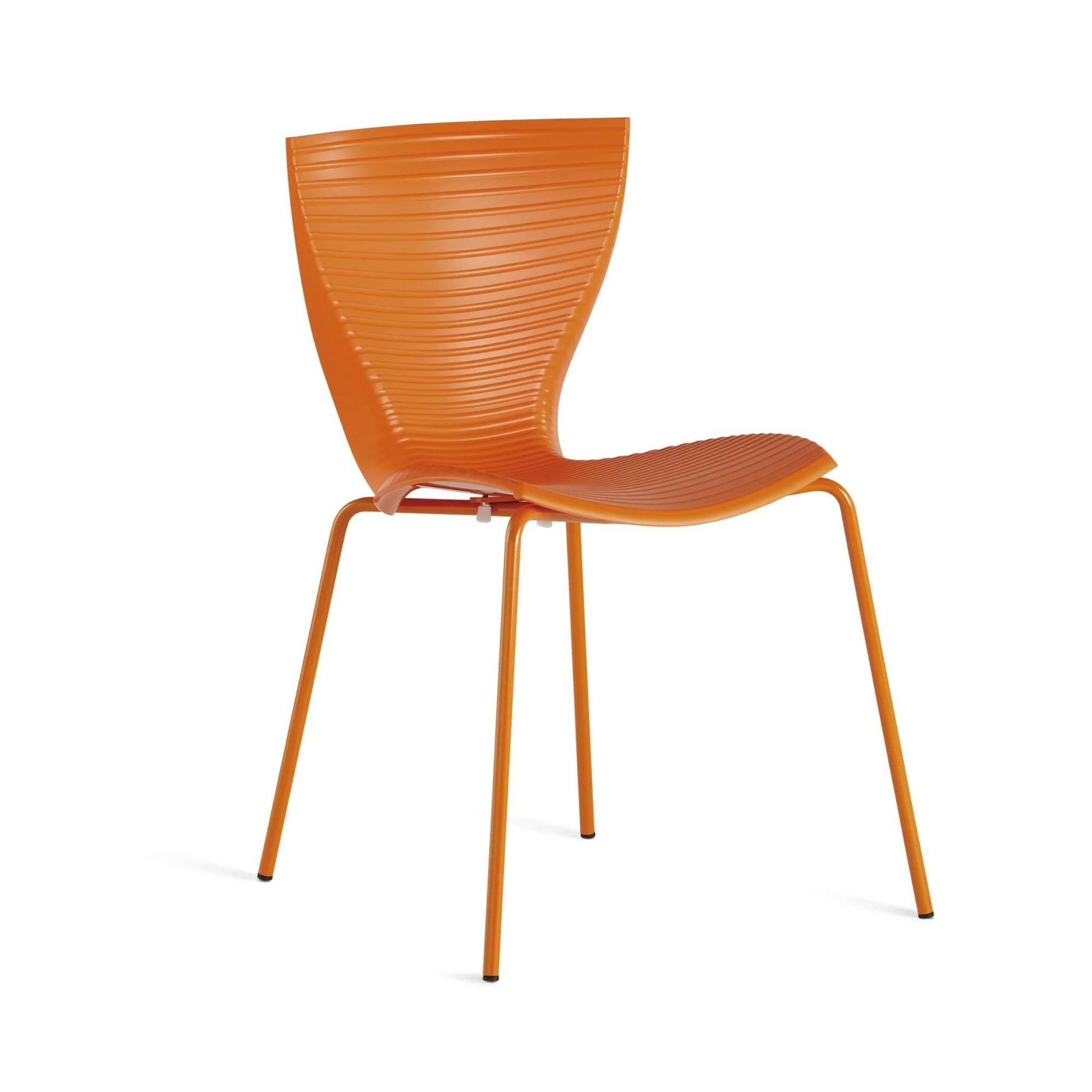Chaise Gloria en polypropylène par Marc Sadler x SLIDE Studio Chaise Gloria orange _ Otoko Design