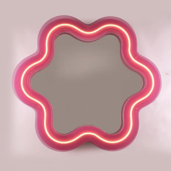 Applique Miroir Supercurve Flower par BBMDS X Seletti