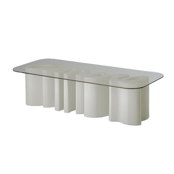 Table basse Amore en polyéthylène par Giò Colonna Romano x SLIDE Studio
