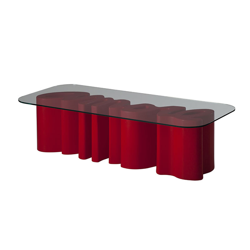 Table basse Amore en polyéthylène par Giò Colonna Romano x SLIDE Studio Table basse Amore en polyéthylène par Giò Colonna Romano x SLIDE Studio