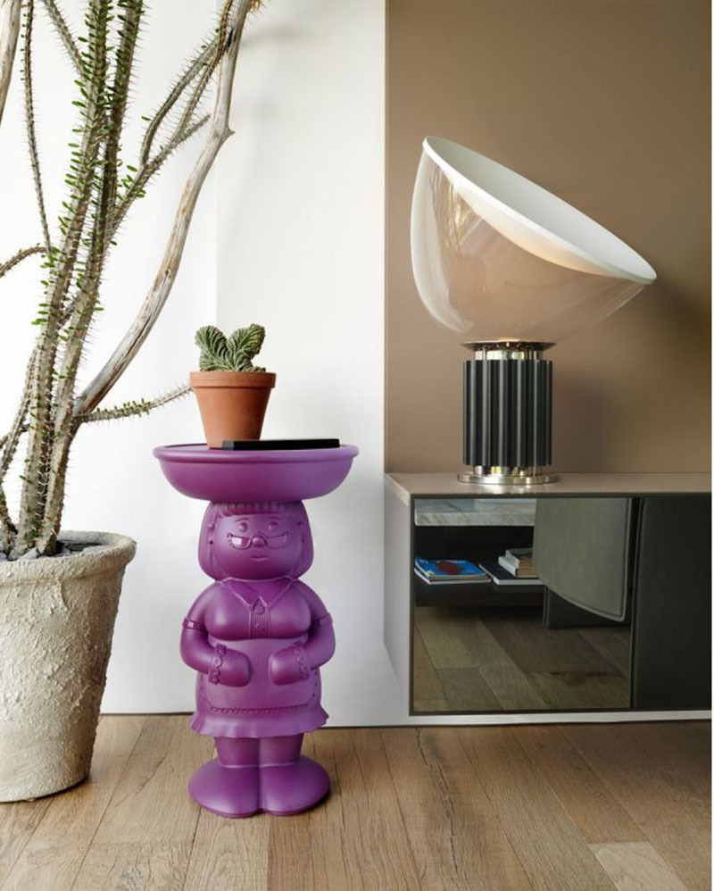 Table d'appoint Amanda en polyéthylène par Favaretto&Partners x SLIDE Studio Table d'appoint Amanda en polyéthylène par Favaretto&Partners x SLIDE Studio