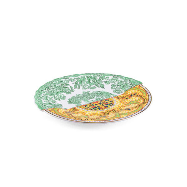 Assiette Hybride Sravasti en porcelaine par CTRLZACK x Seletti