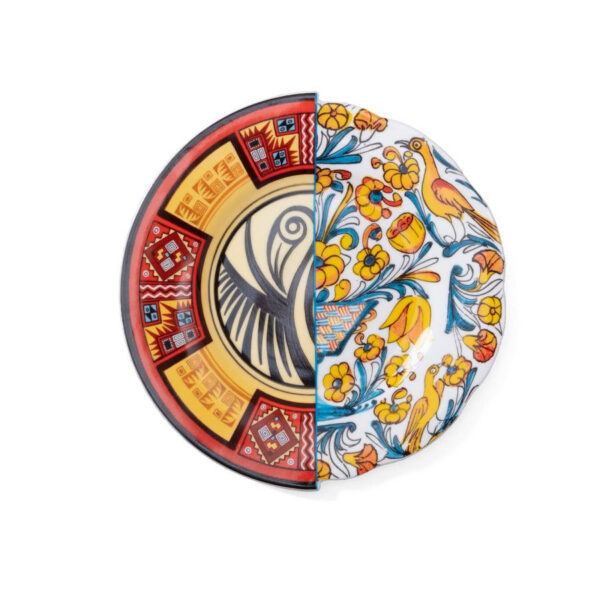 Assiette Hybride Huaricanga en porcelaine par CTRLZACK