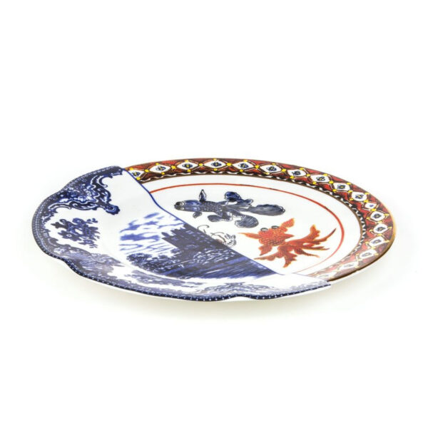 Assiette de Dîner Hybride Isaura en porcelaine par CTRLZACK - 2