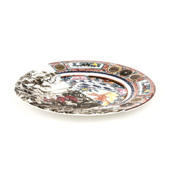 Assiette de Dîner Hybride Eusapia en porcelaine par CTRLZACK - 2