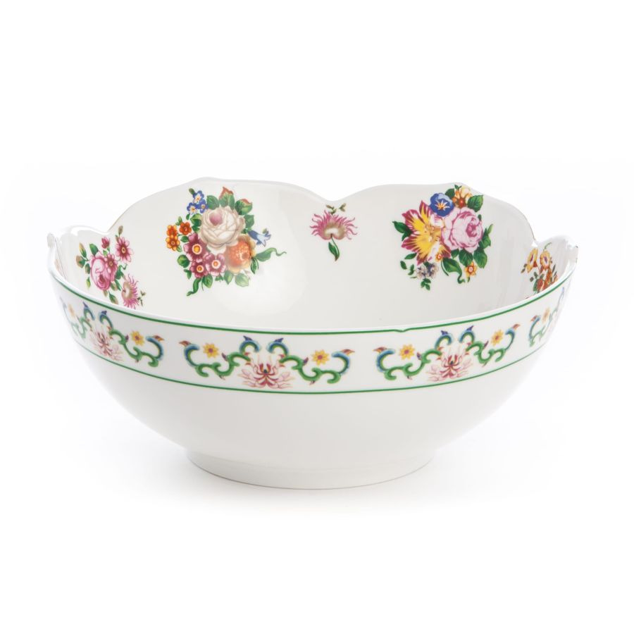 Saladier hybride Zaira en porcelaine par CTRLZACK x Seletti Saladier hybride Zaira en porcelaine par CTRLZACK 1