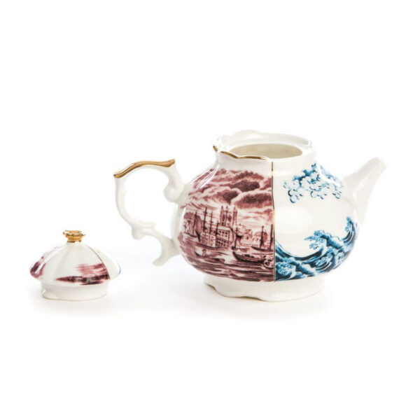 Théière hybride Smeraldina en porcelaine par CTRLZACK x Seletti 2