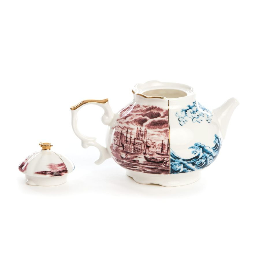 Théière hybride Smeraldina en porcelaine par CTRLZACK x Seletti 2